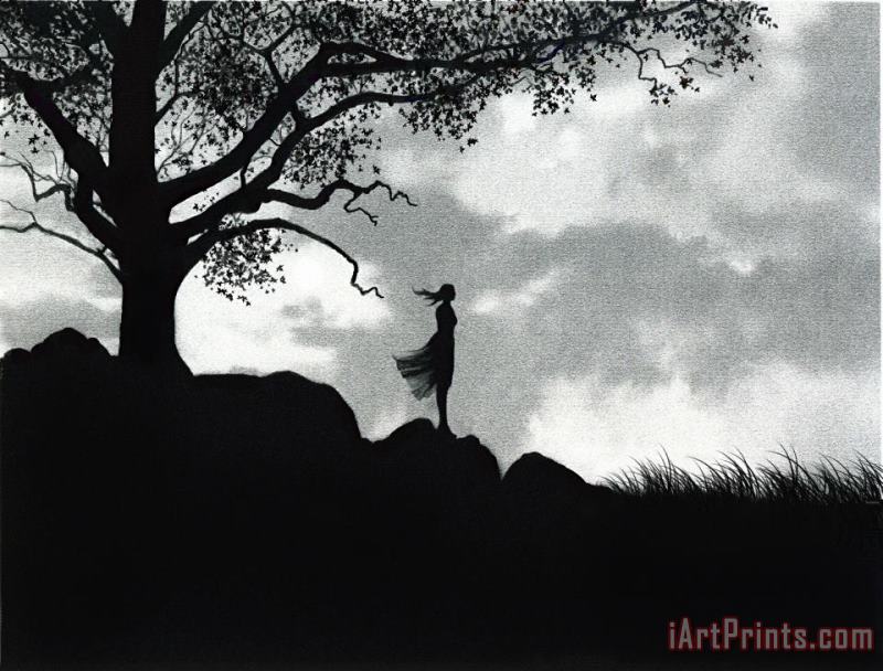 Windswept painting - Robert Foster Windswept Art Print Windswept painting - Robert Foster Windswept Art Print