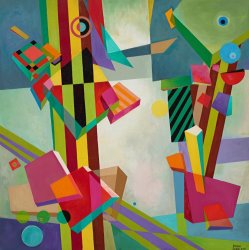 Rolph Scarlett Yellow Disk No. 5