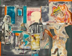 Romare Bearden Strange Morning, Interior, 1968