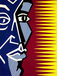 Roy Lichtenstein Blue Head, 1979