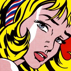Roy Lichtenstein Girl with Hair Ribbon C 1965