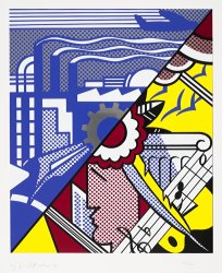 Roy Lichtenstein Industry And The Arts (i)