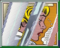 Roy Lichtenstein Reflections on Girl, From Reflections Series, 1990