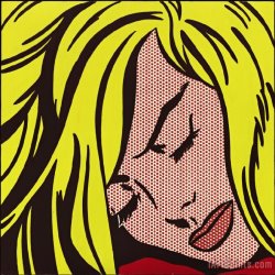 Roy Lichtenstein Sleeping Girl
