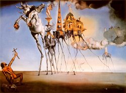 Salvador Dali The Temptation of St Anthony C 1946