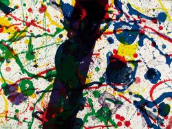 Sam Francis Untitled (from Michel Waldberg Poemes Dans Le Ciel), 1986