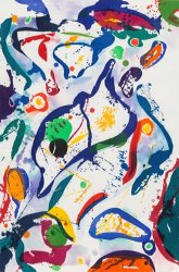 Sam Francis Untitled (sfe 110), 1994