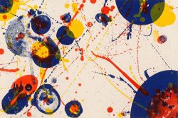 Sam Francis Untitled, Pl. 7, From The Pasadena Box Series, 1964