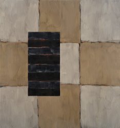 Sean Scully Passenger Black Black, 1999