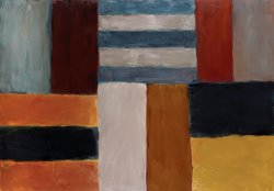 Sean Scully Red Unfolding, 2009