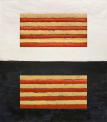 Sean Scully Stare Red Yellow, 1997
