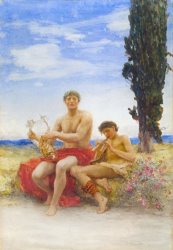 Sir Hubert von Herkomer And Culture Stills His Harmonies to Heed The Inspiration of The Untaught Seed