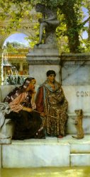 Sir Lawrence Alma-Tadema In The Time of Constantine