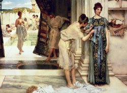Sir Lawrence Alma-Tadema The Frigidarium