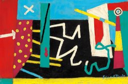 Stuart Davis Composition (june Jitterbug Jive), 1940