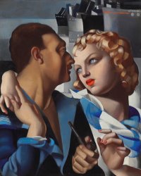 tamara de lempicka Idylle (le Depart), 1931
