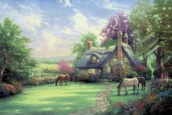 Thomas Kinkade A Perfect Summer Day