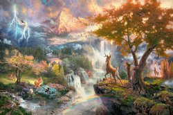 Thomas Kinkade Bambi's First Year