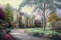 Thomas Kinkade Beyond Summer Gate