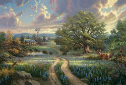 Thomas Kinkade Country Living