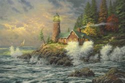 Thomas Kinkade Courage