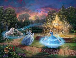Thomas Kinkade Disney Wishes Granted
