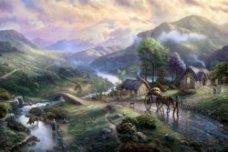 Thomas Kinkade Emerald Valley