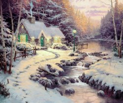 Thomas Kinkade Evening Glow