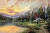 Evening Majesty by Thomas Kinkade