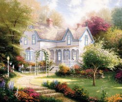 Thomas Kinkade Home Is Where The Heart Is Ii