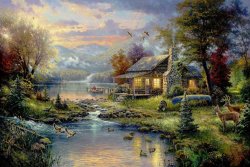 Thomas Kinkade Nature's Paradise