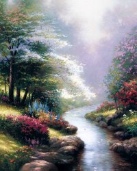 Thomas Kinkade Petals of Hope