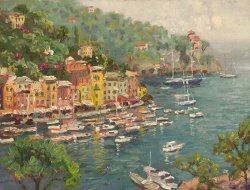 Thomas Kinkade Portofino