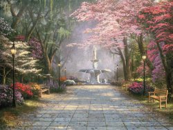 Thomas Kinkade Savannah Romance