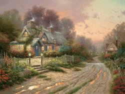 Thomas Kinkade Teacup Cottage