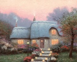 Thomas Kinkade The Lit Path