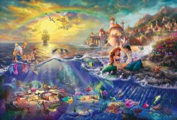 Thomas Kinkade The Little Mermaid
