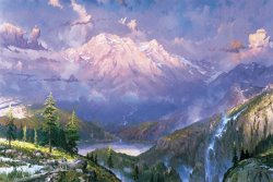 Thomas Kinkade Twilight Vista