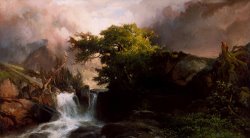 Thomas Moran A Mountain Stream