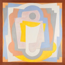 Thorvald Hellesen Composition Abstraite