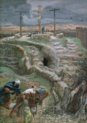 Tissot Jesus Alone on the Cross