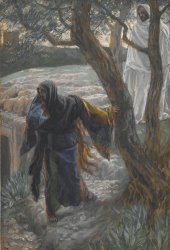 Tissot Jesus Appears to Mary Magdalene