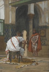 Tissot Jesus Before Pilate