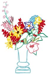 Tom Wesselmann Country Bouquet, From Steel Drawing Edition
