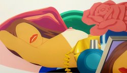 Tom Wesselmann Nude with Rose, 1976
