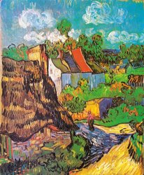 Vincent van Gogh Houses at Auvers