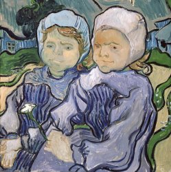 Vincent van Gogh Two Little Girls