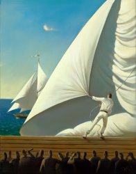 Vladimir Kush Favorable Wind Spectacle