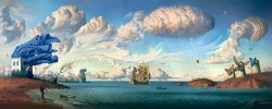 Vladimir Kush Metaphorical Journey