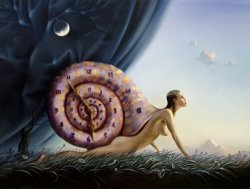 Vladimir Kush The Dawn of Day Morning